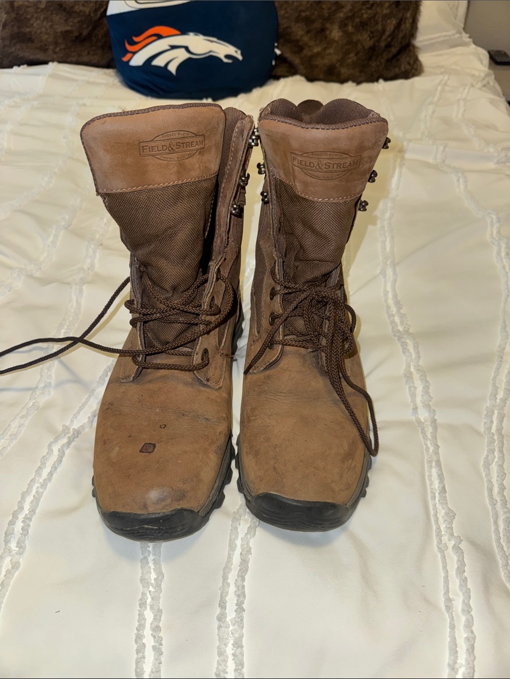 Field & Stream Brown Lace-Up Men's Hunting Boots